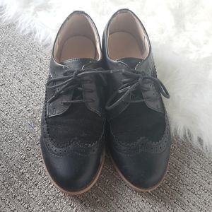 🌿2/$20🌿Primark | Black Oxford Shoes | 7.5